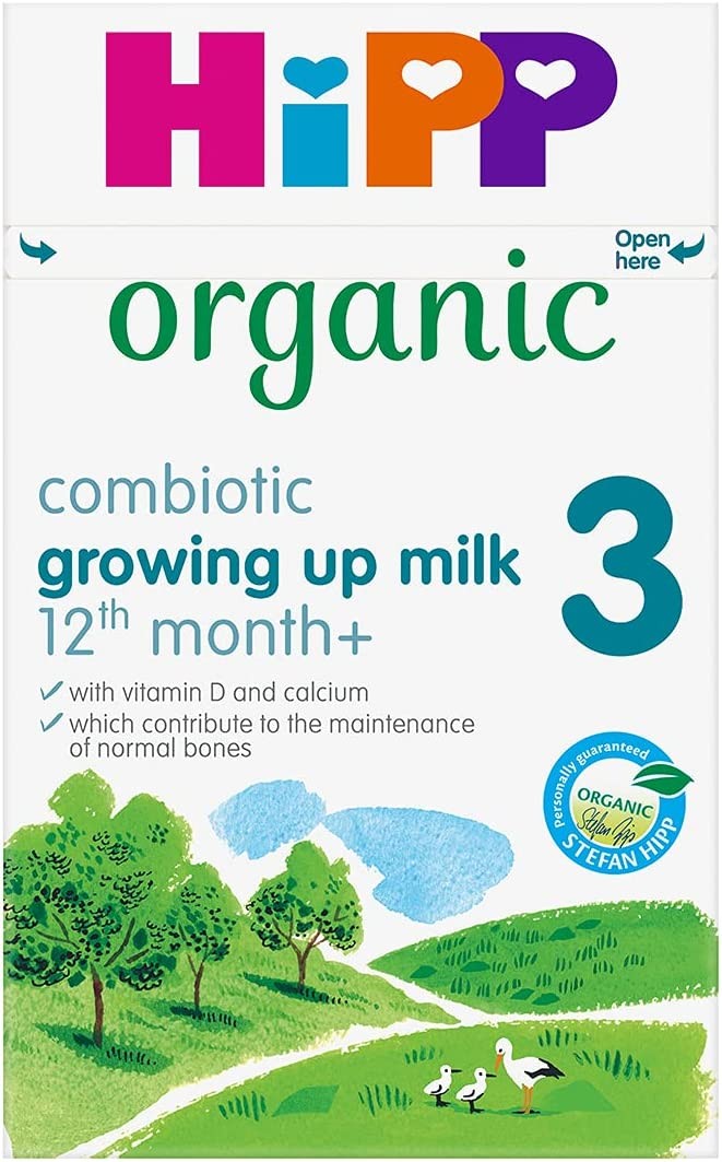 HiPP Organic 3rd Stage Infant Growth Milk Powder 600g (4 packs) (Applicable age: 12 months+)